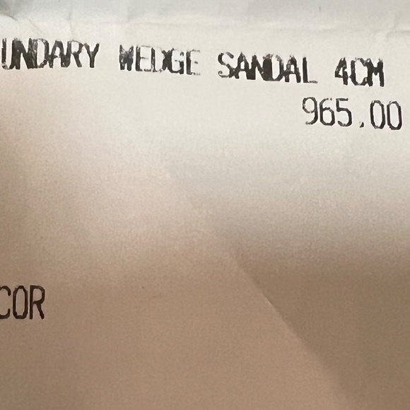 Louis Vuitton Blue Wedge Sandals - Picture 4 of 4